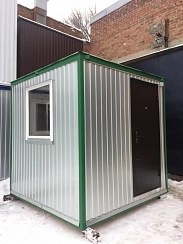 Пост охраны, кпп 2,4 х 2,4 м